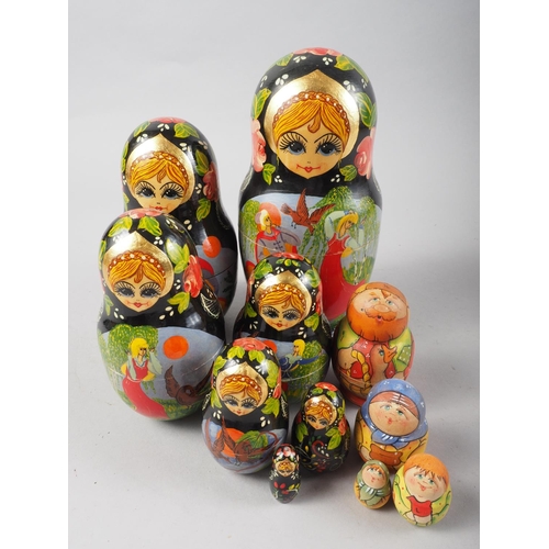 213 - A traditional Russian nesting doll, 8