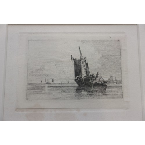 417 - An early 19th century etching 