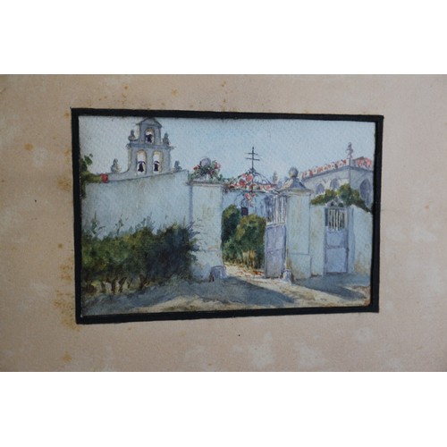 431 - Noel Syers: an album of watercolour studies, North African/Moroccan scenes