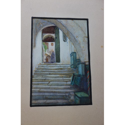 431 - Noel Syers: an album of watercolour studies, North African/Moroccan scenes