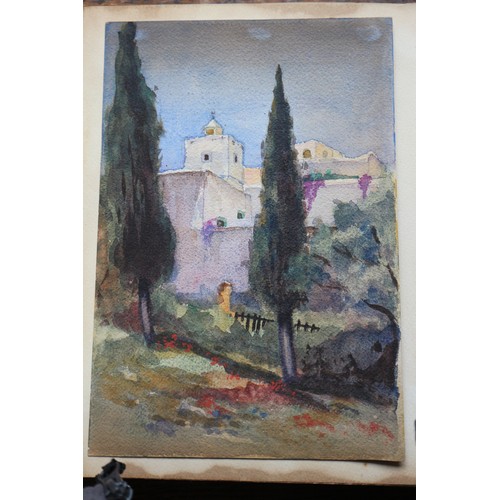 431 - Noel Syers: an album of watercolour studies, North African/Moroccan scenes