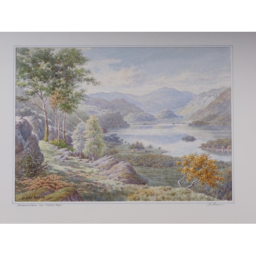 375 - Albert Rosser: two watercolours, 