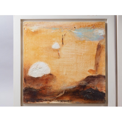 396 - Hsiao Mei Lin: a pair of oils on panels landscapes, 11 3/4