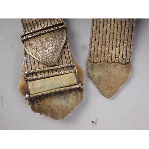 292 - A pair of 18th century cut steel shoe buckles, a pair of paste set shoe buckles and one other pair o... 