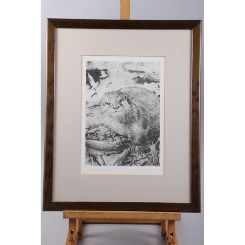 331 - T J Greenwood: a signed limited edition etching, 