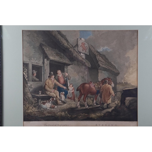 348 - After George Morland: two 18th century colour aquatints, 