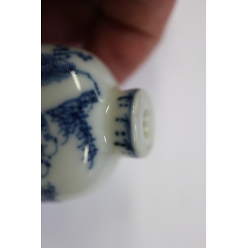 109 - A Chinese internal painted snuff bottle with coral stopper, 2 3/8