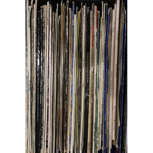 170 - A collection of vinyl LPs and 12