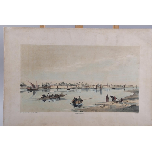 402 - After Robert Hay: two 19th century hand-coloured lithographs, 