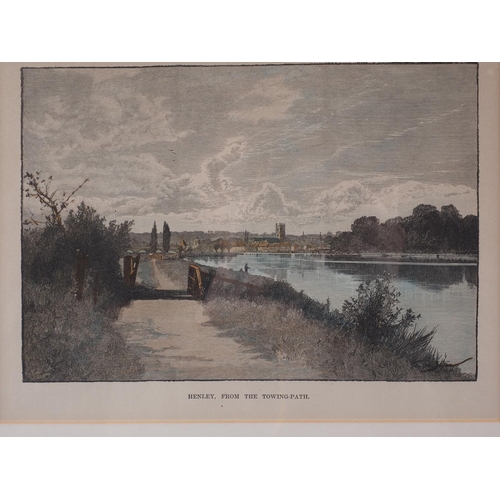 403 - A 19th century aquatint, 