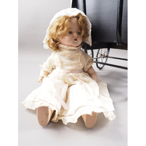 236 - A Rosebud composition doll, a Canadian-made 