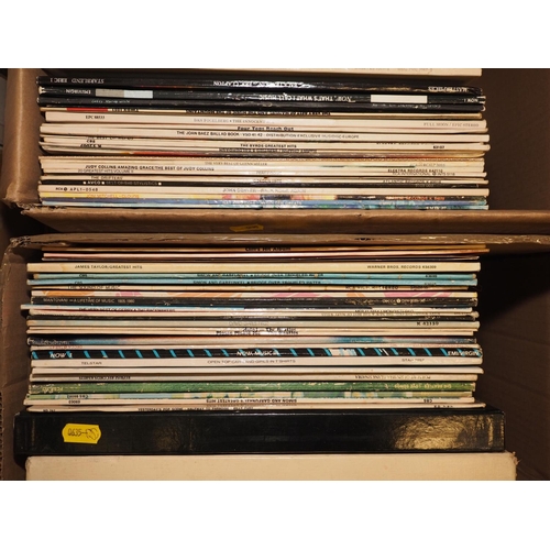 282 - A quantity of mostly 33rpm records, including Eric Clapton 