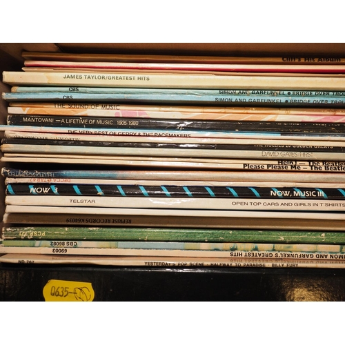 282 - A quantity of mostly 33rpm records, including Eric Clapton 