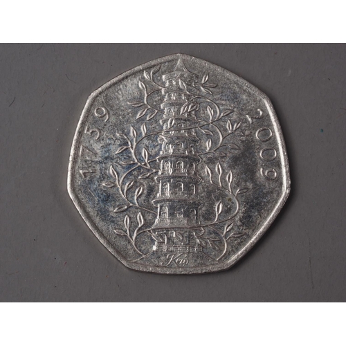 432 - A collection of modern 50-pence pieces, including a 2009 Kew Gardens 50-pence piece, Beatrix Potter,... 