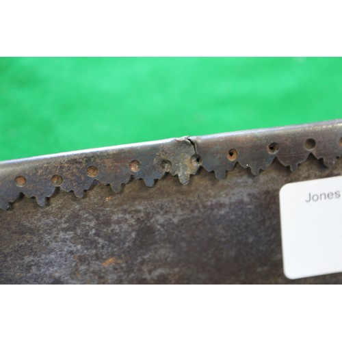 256 - A 19th century Indian Tulwar type sword, blade 27 3/4