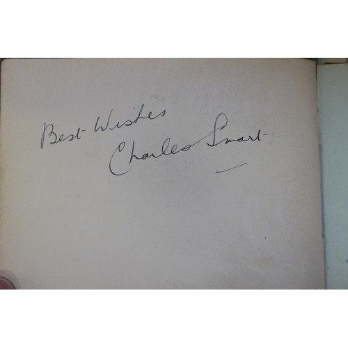 336 - An album containing autographs of stars of stage and screen, including Jon Pertwee, Peter Cavenagh, ... 