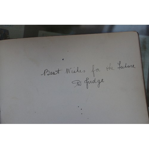 336 - An album containing autographs of stars of stage and screen, including Jon Pertwee, Peter Cavenagh, ... 