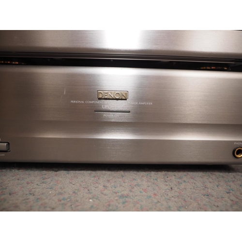 261 - A Denon Personal Component System/Stereo Power Amplifier UPO-250, a matching pre-amplifier UTP-250, ... 