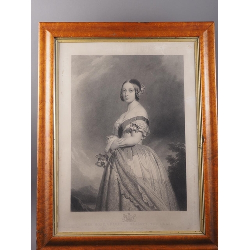 374 - After Winterhalter, 1848: an engraving, 