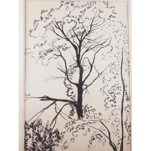 419 - Blane: Indian ink study, 