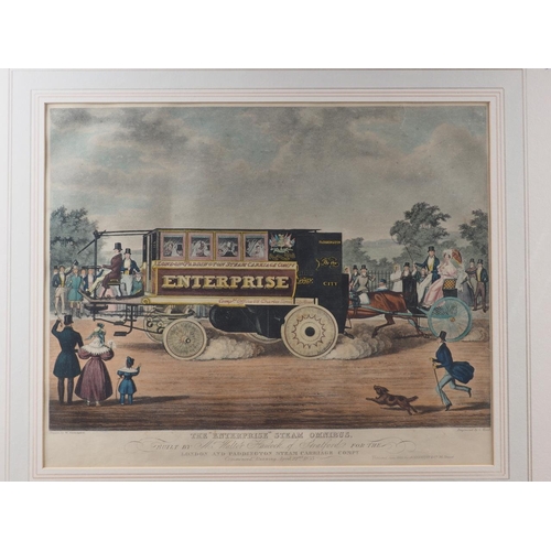 292 - C Hunt & W Summers: an early 19th century hand-coloured aquatint, 