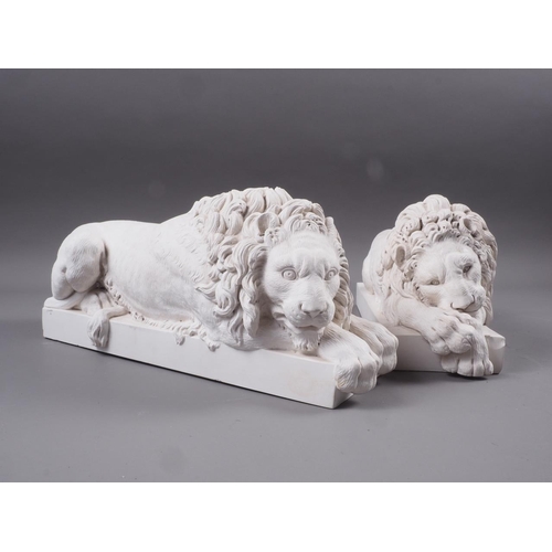 206 - A pair of replica Antonio Canova's 