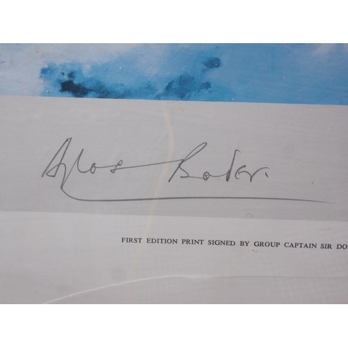 299 - After Robert Taylor: a signed colour print, 