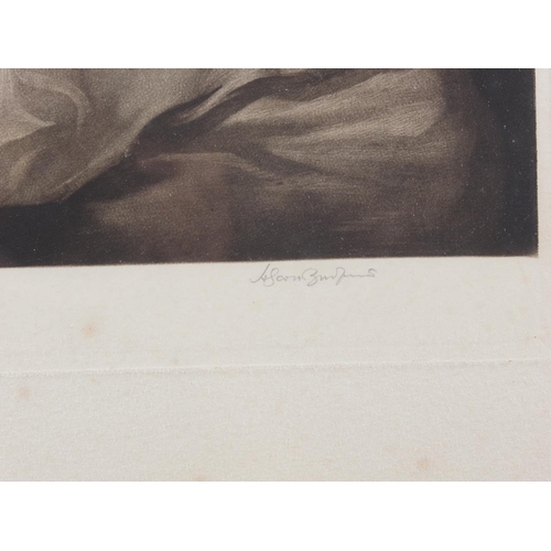 309 - A photogravure after Gainsborough, 