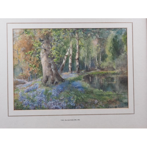 334 - Louis Burleigh Bruhl: watercolours, 