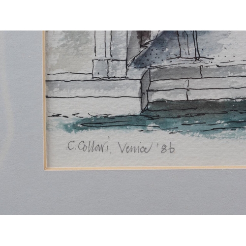 343 - Stuart Rose, '86: pen and wash study, 