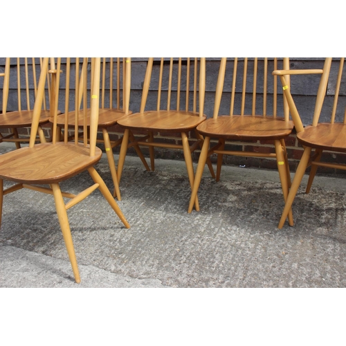 487 - A set of six Ercol 369 and 369A 