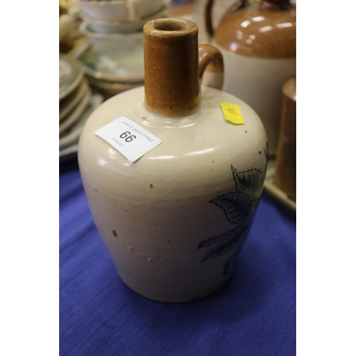 48 - An early Copeland jelly mould, four other jelly moulds, stoneware jugs, and three pot lids, decorate... 