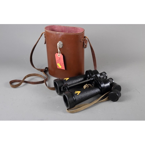 151 - A pair of Barr & Stroud military 7x50 binoculars, in travelling case