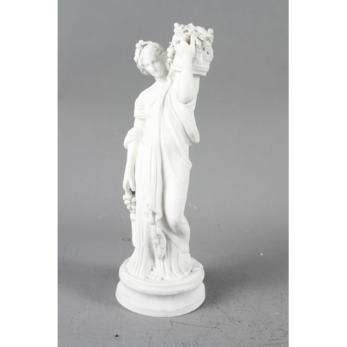 16 - Owen Hale, 1883: Copeland Parian figure group, 