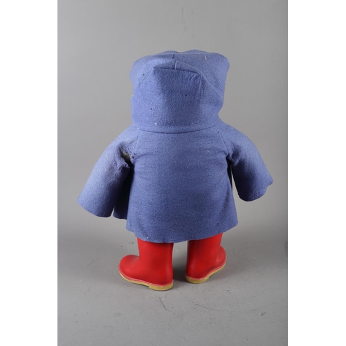 165 - An original Paddington Bear figure with red boots, 19