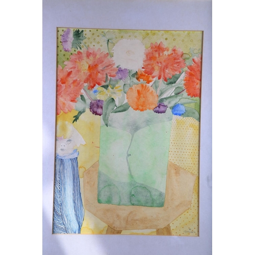 330 - Shirley Bowes: watercolour study, still life, 19 1/2