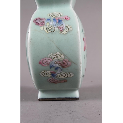 77 - A Chinese celadon glazed double gourd vase, 9