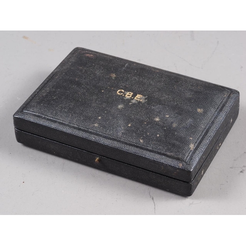 265 - An Elizabeth II Order of the British Empire CBE medal, in original fitted box, by Garrard & Co, ... 