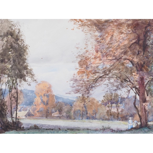 302 - English late 19th century: watercolours, 