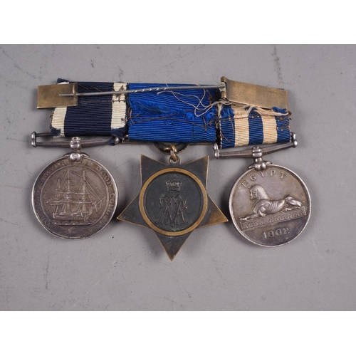 262 - A set of three 19th century medals awarded to William Halliday, including Long Service and Good Cond... 