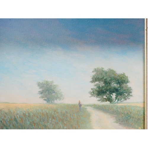 415 - T Lukkien: oil on canvas, 