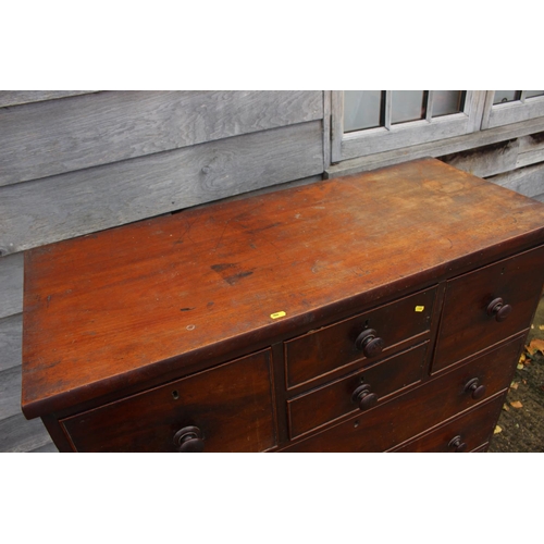 463 - A 19th century mahogany 