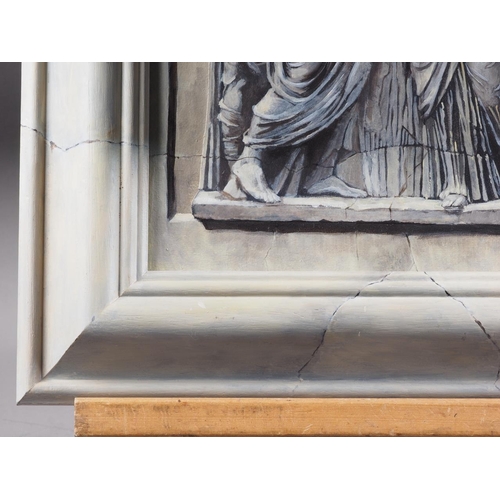 399 - A trompe l'oeil panel, 