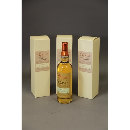 209 - Three bottles of Arran Malt Founders Reserve