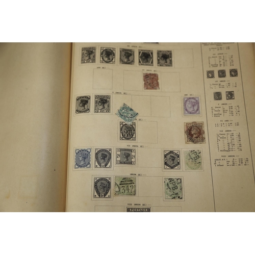 244 - An album of late 19th/early 20th century world stamps, a collection of loose stamps and first day co... 