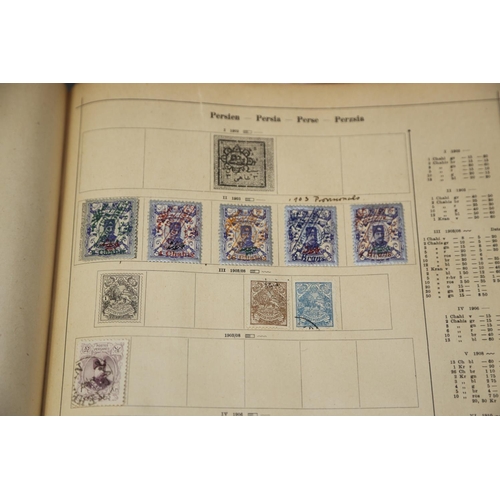 244 - An album of late 19th/early 20th century world stamps, a collection of loose stamps and first day co... 