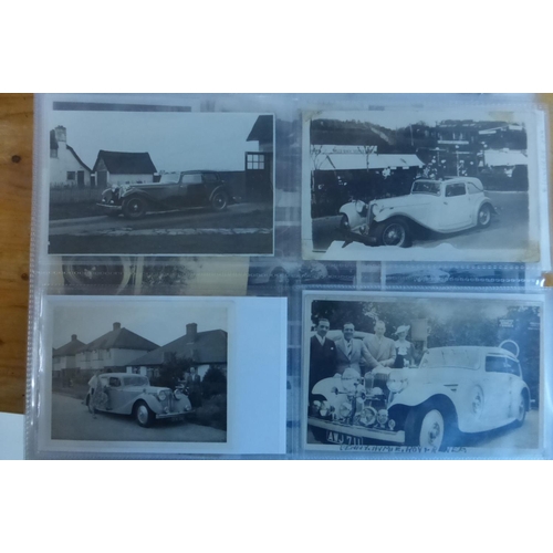 15 - Jaguar - SS Models from 1931. An album being a photographic assortment, mainly domestic settings, ma... 