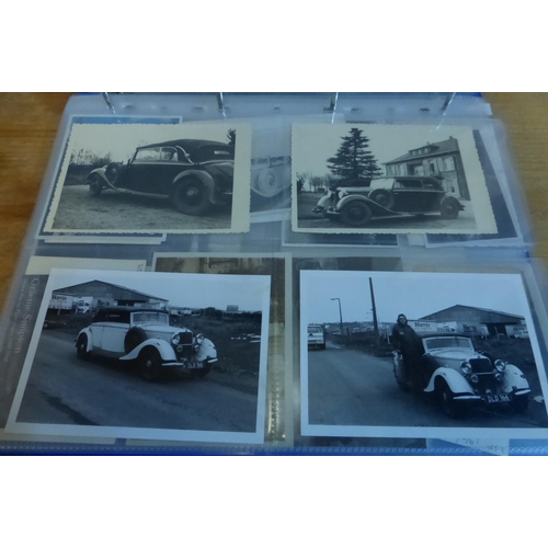 16 - Mercedes & Mercedes Benz 1901 - 1950s. A good collection of mostly postcards, some with manuscri... 