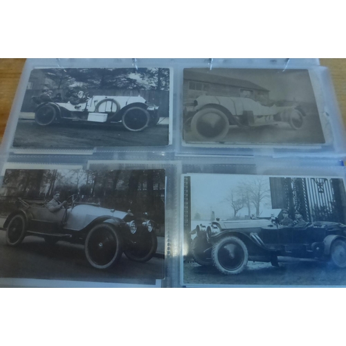 16 - Mercedes & Mercedes Benz 1901 - 1950s. A good collection of mostly postcards, some with manuscri... 