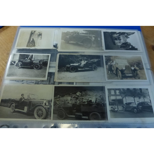 27 - FIAT - Vintage Period and Later. A folder of mostly postcards and postcard size images, most period,... 